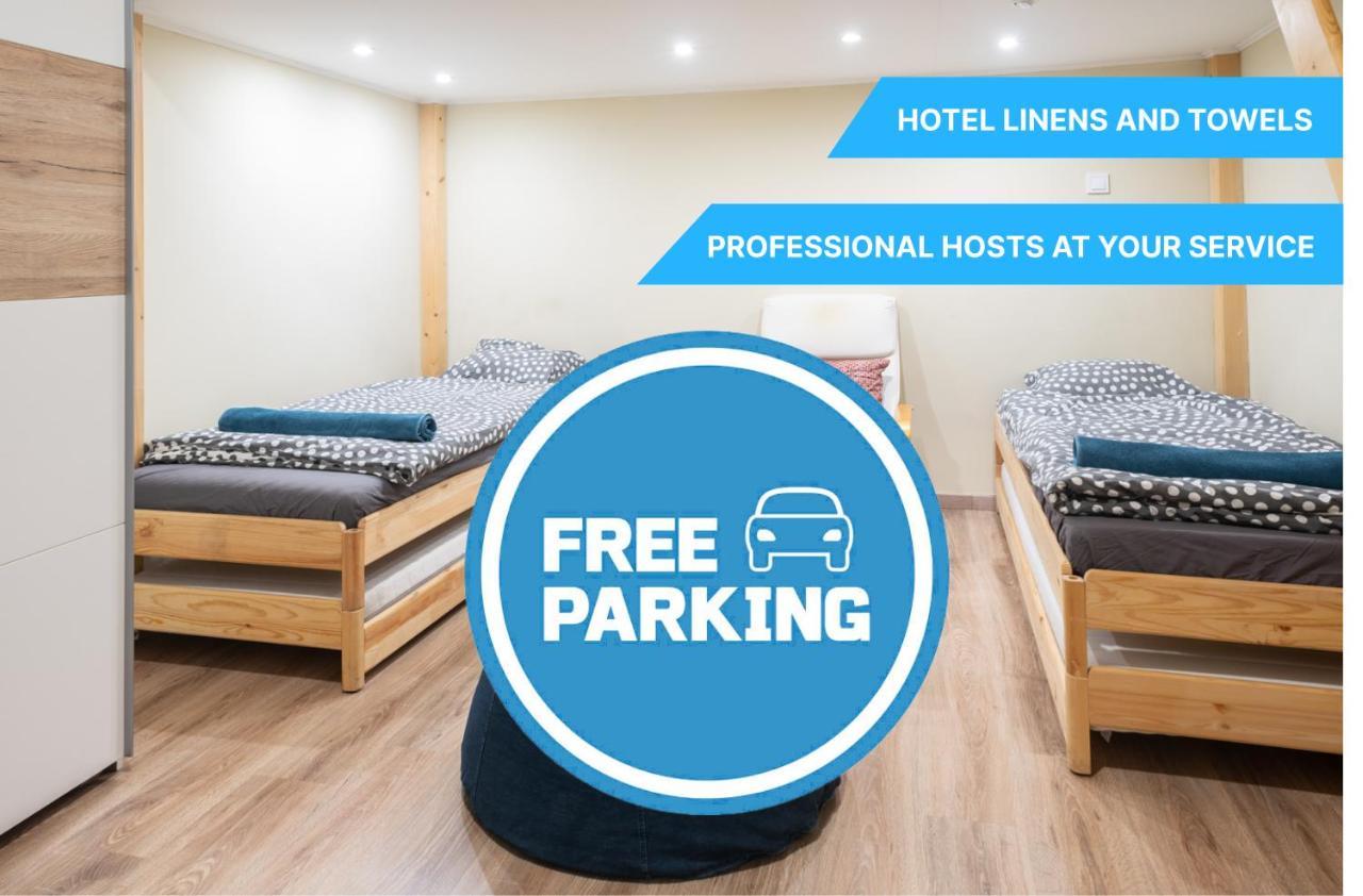 Cozy & Quiet Apartment Near Kiraly Street Free Parking, Ac, Perfect For 4 Guests! Budapest Ngoại thất bức ảnh